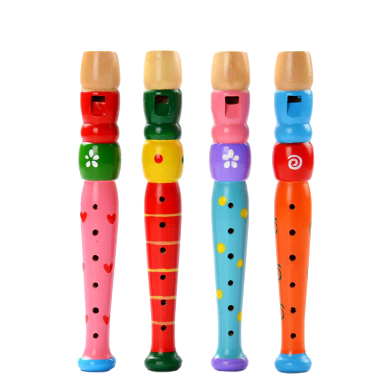 Hot Colorful Wooden Flute Musi - Musical Instrument Harmonium ulasan dan harga