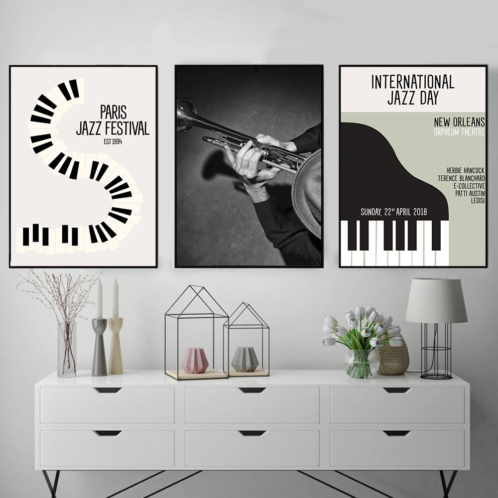 Vintage Gallery Canvas Paintin - Picture Of Musical Instrument ulasan dan harga
