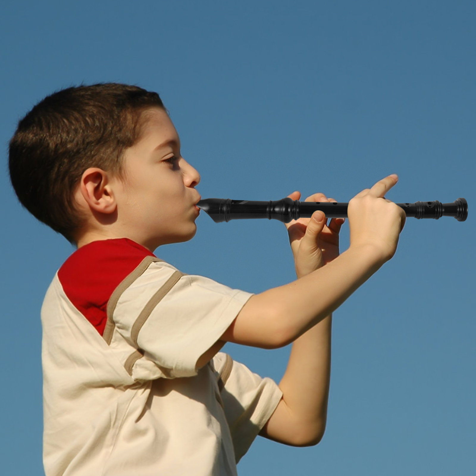 Black Transparent 8 Hole Sopra - Soprano Recorder Plastic ulasan dan harga