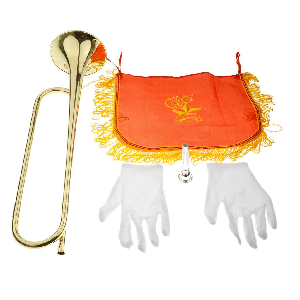 Youth Kids Marching Bugle Bras - Musical Instrument Bugle ulasan dan harga