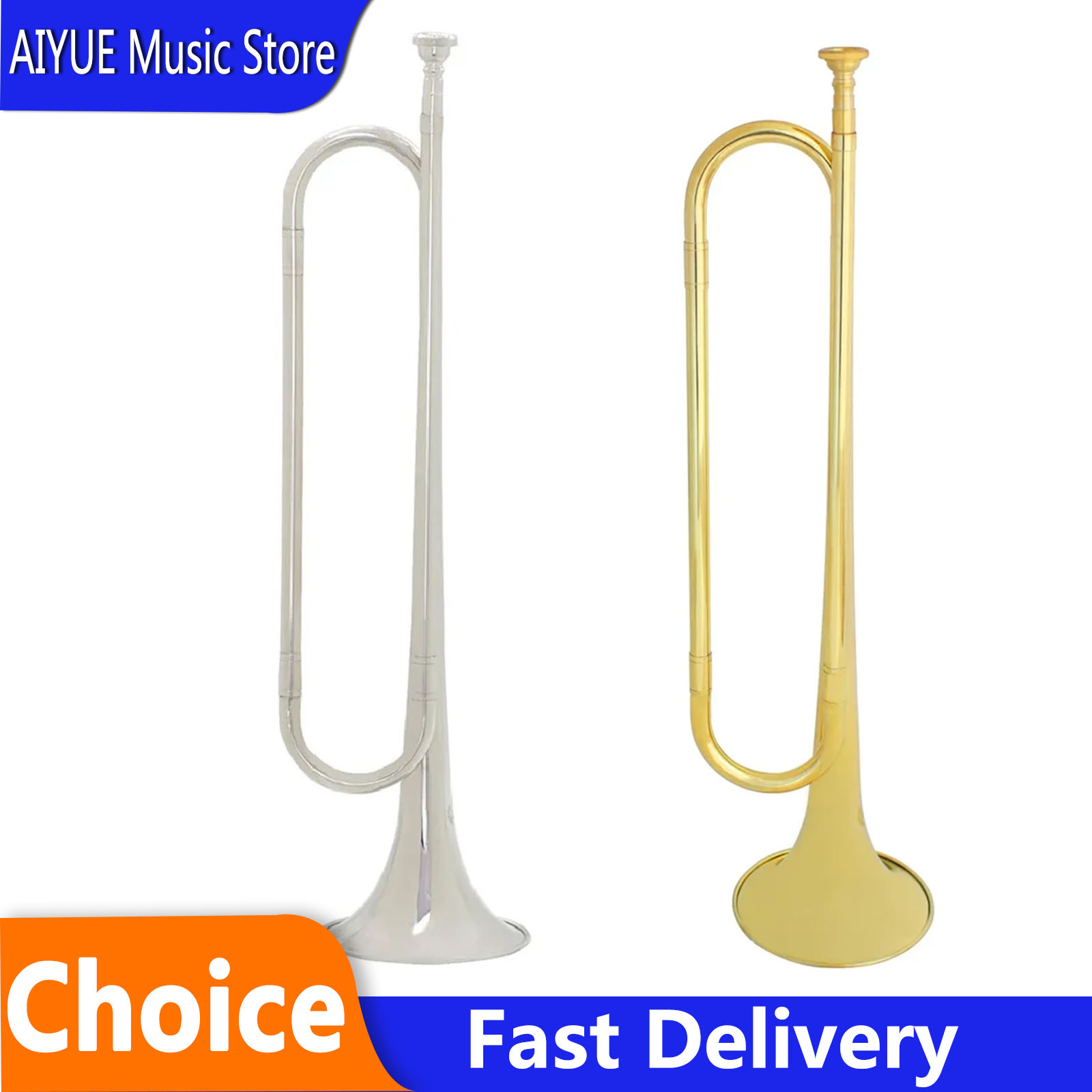 SLADE Retro Bb Flat Bugle Trum - Musical Instrument Bugle ulasan dan harga