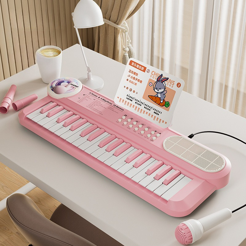 37 Keys Kids Electronic Piano  - Musical Instrument Harmonium ulasan dan harga